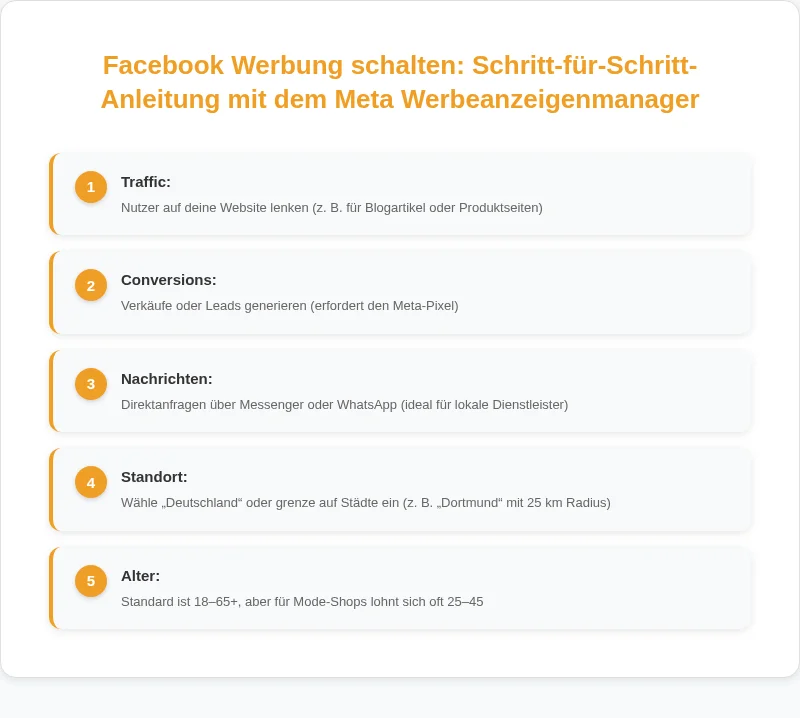 Infografik: Zielgruppen-Targeting: So finden Sie Ihre perfekte Audience auf Facebook