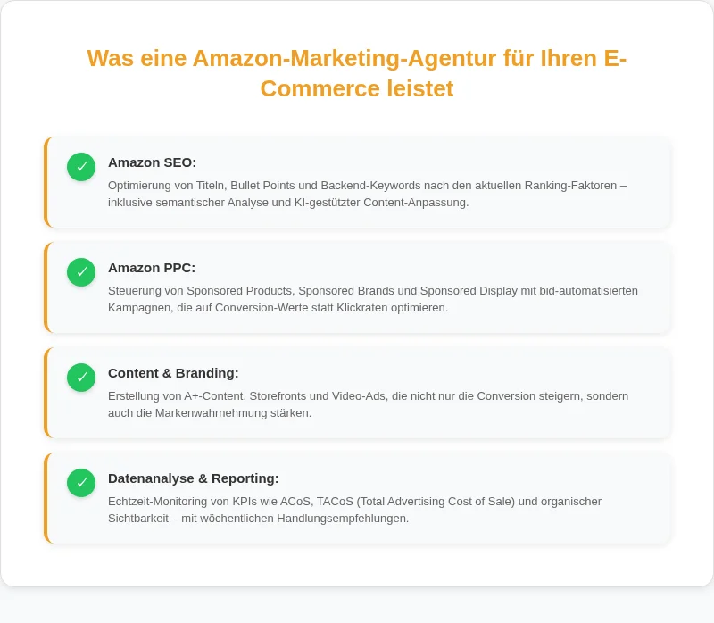 Infografik: Worauf es bei der Auswahl einer Agentur ankommt