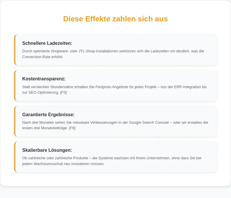 Infografik: Diese Effekte zahlen sich aus