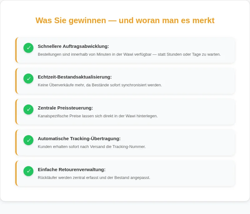 Infografik: Was Sie gewinnen, und woran man es merkt
