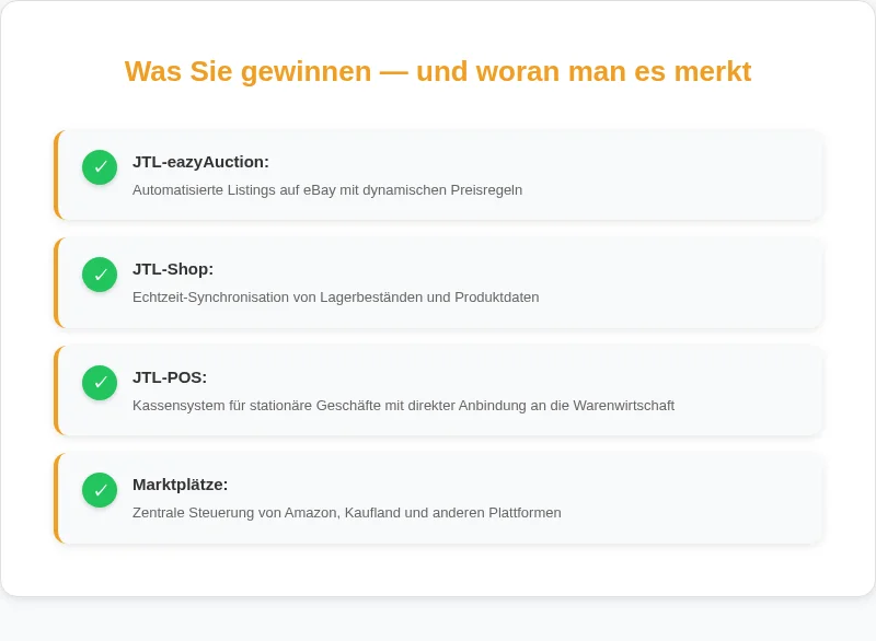 Infografik: Was Sie gewinnen, und woran man es merkt