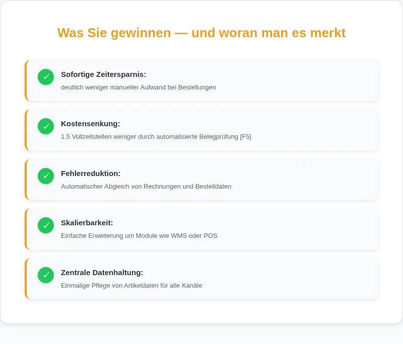 Infografik: Was Sie gewinnen, und woran man es merkt