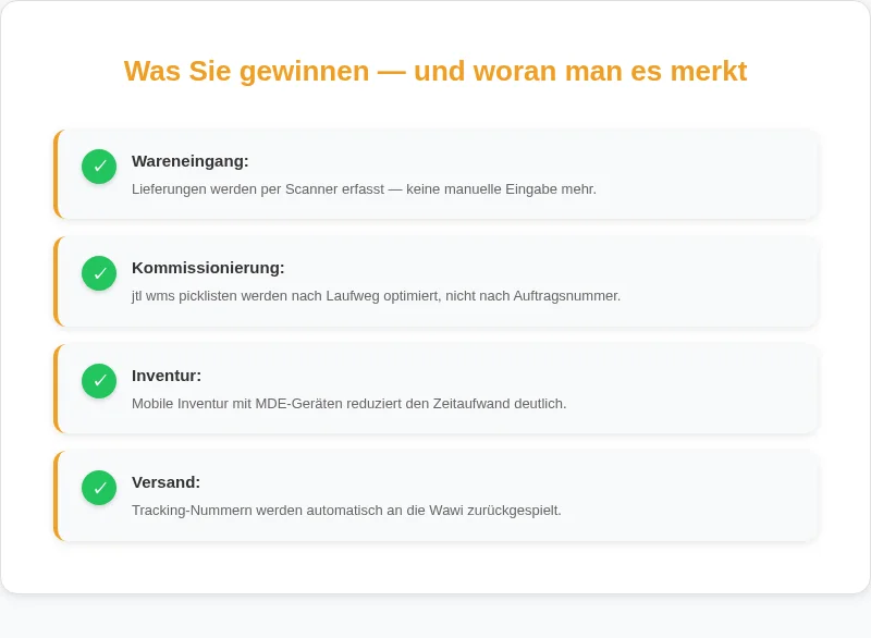 Infografik: Was Sie gewinnen, und woran man es merkt