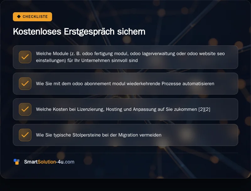 Infografik: Kostenloses Erstgespräch sichern