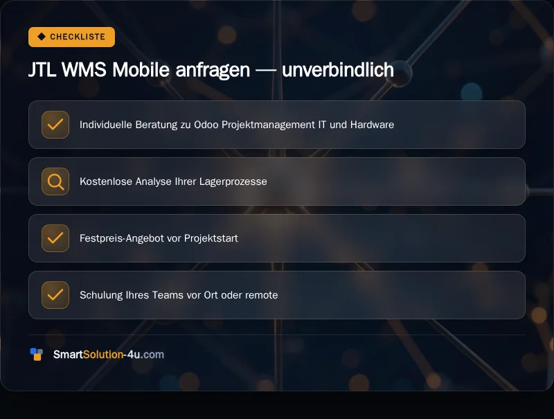 Infografik: JTL WMS Mobile anfragen, unverbindlich