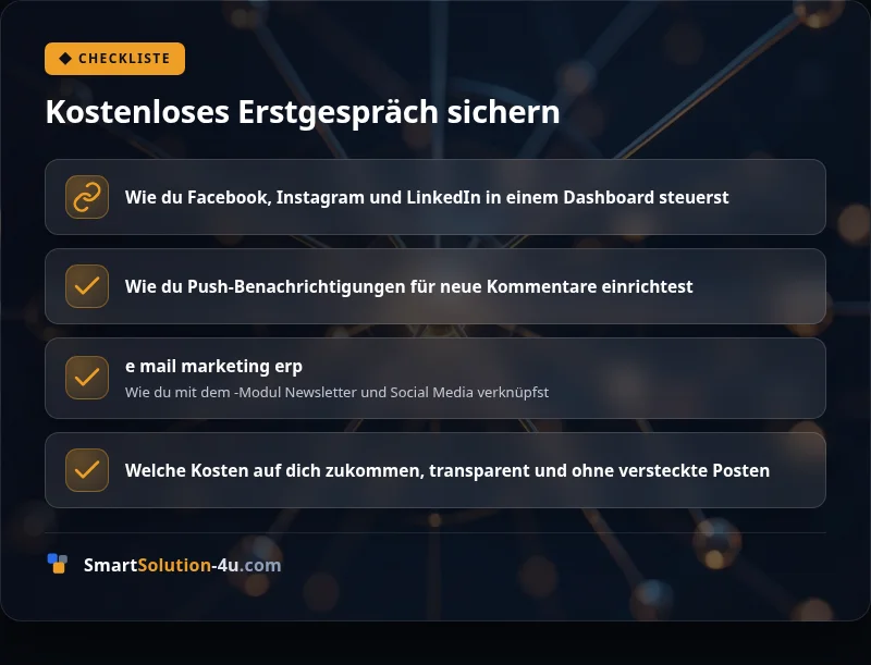 Infografik: Kostenloses Erstgespräch sichern