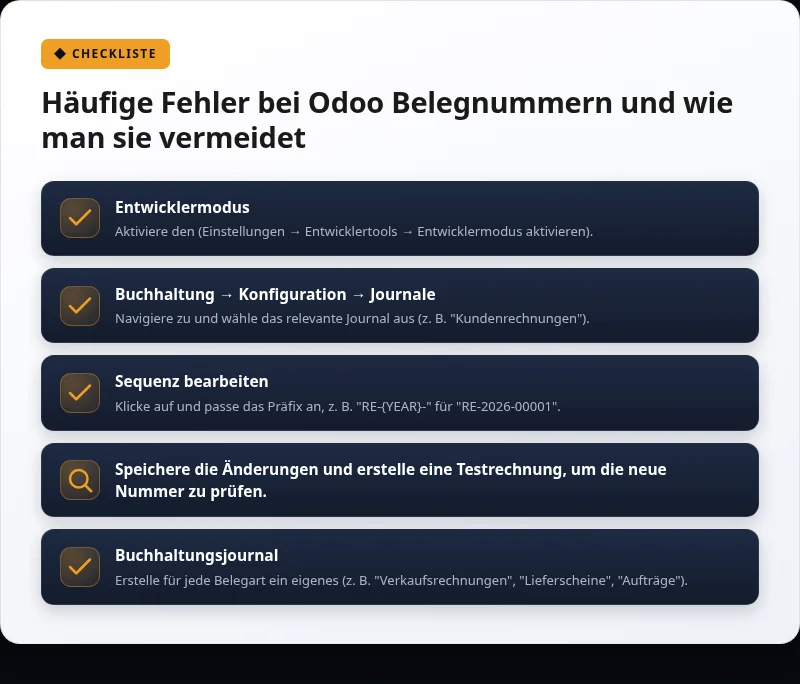Infografik: Odoo Belegnummern vs. Lexoffice/Sevdesk: Funktionsvergleich