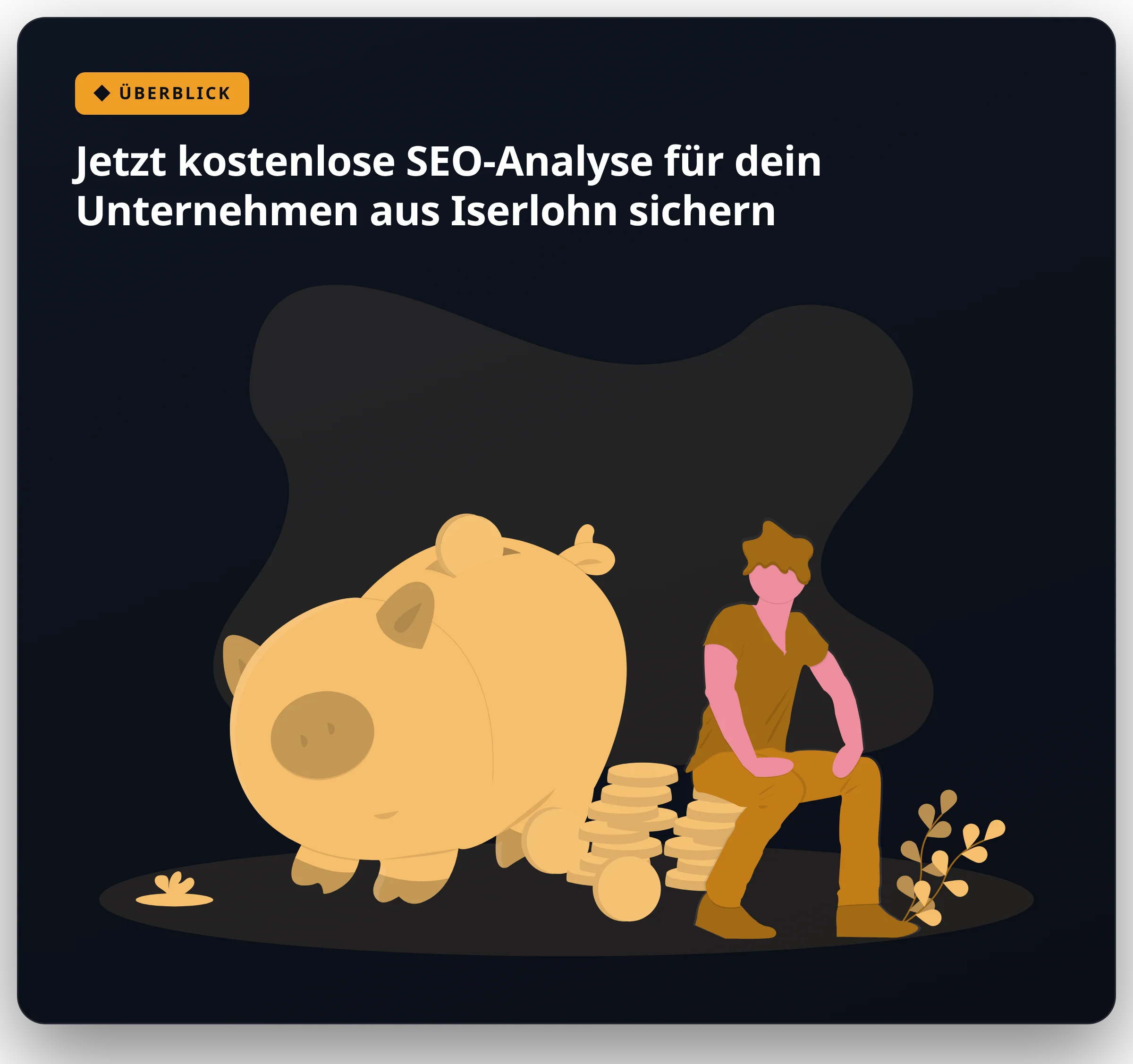 Illustration: Jetzt kostenlose SEO-Analyse für dein Unternehmen aus Iserlohn sichern